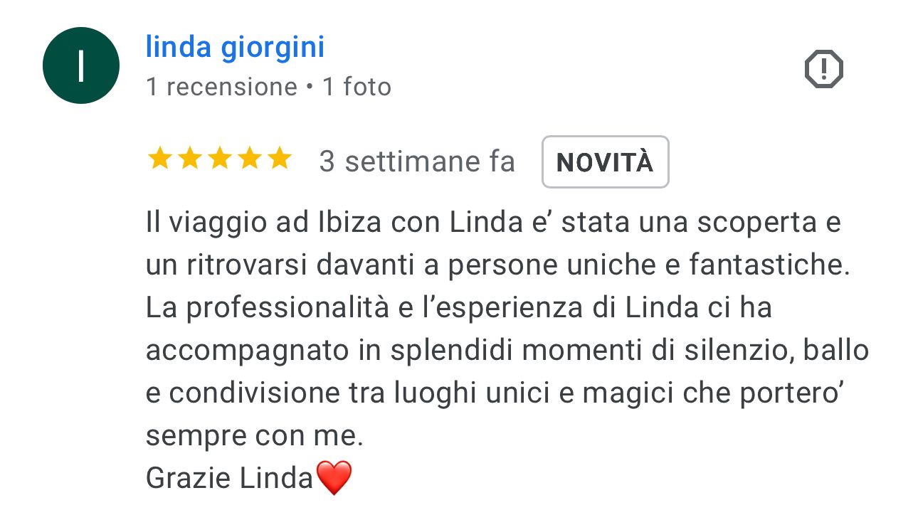 TESTIMONIANZE VIAGGI OLISTICI