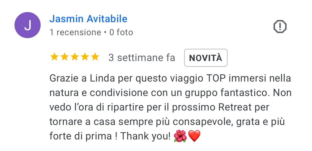 TESTIMONIANZE VIAGGI OLISTICI